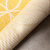 Geometrischer Outdoor Teppich - Faro Ripple Gelb - thumbnail 5