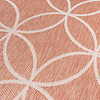 Geometrischer Outdoor Teppich - Faro Ripple Rosa - thumbnail 2