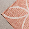 Geometrischer Outdoor Teppich - Faro Ripple Rosa - thumbnail 3