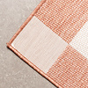 Geometrischer Outdoor Teppich - Faro Blocks Rosa - thumbnail 3