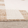 Geometrischer Outdoor Teppich - Faro Tiles Beige - thumbnail 4