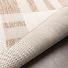 Geometrischer Outdoor Teppich - Faro Tiles Beige - thumbnail 5