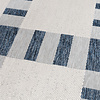 Geometrischer Outdoor Teppich - Faro Tiles Blau - thumbnail 2