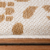 In- & Outdoor Jute Teppich - Como Floral Creme Beige - thumbnail 5