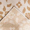 In- & Outdoor Jute Teppich - Como Floral Creme Beige - thumbnail 6