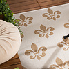 In- & Outdoor Jute Teppich - Como Royal Creme Beige - thumbnail 2