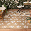 In- & Outdoor Jute Teppich - Como Royal Beige Creme - thumbnail