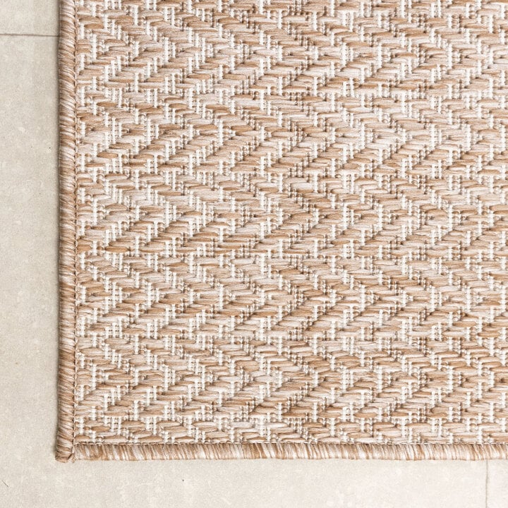 Garten Teppich - Nusa Lines Beige  - 3