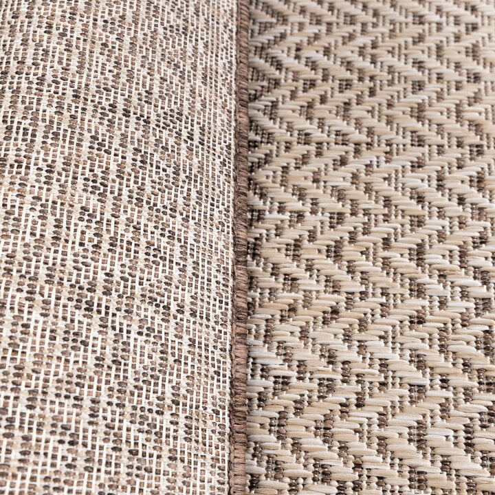 Garten Teppich - Nusa Lines Braun - 5