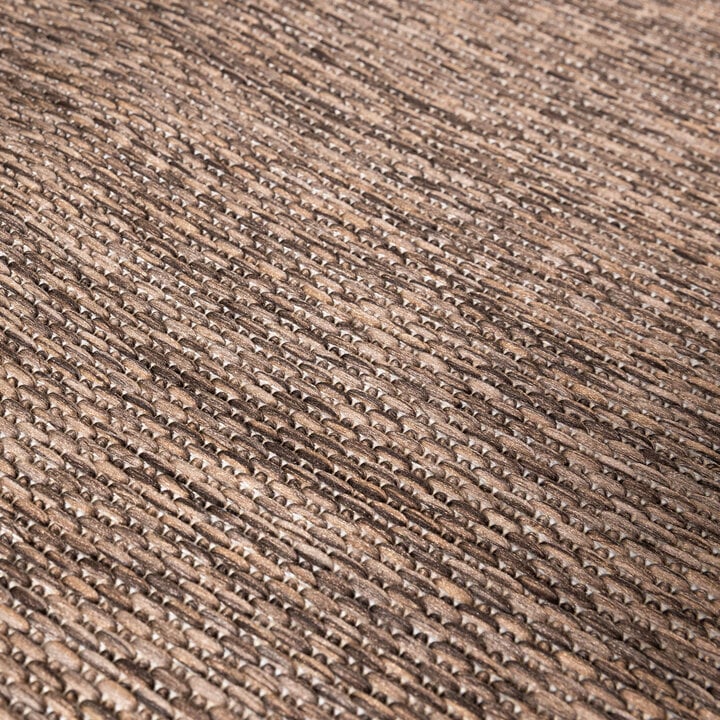 Garten Teppich - Nusa Border Braun Beige - 2
