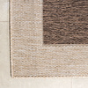 Garten Teppich - Nusa Border Braun Beige - thumbnail 3