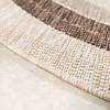 Garten Teppich Rund - Nusa Orbit Braun Creme - thumbnail 4