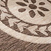 Garden Teppich Rund - Nusa Medallion Braun Beige  - thumbnail 2