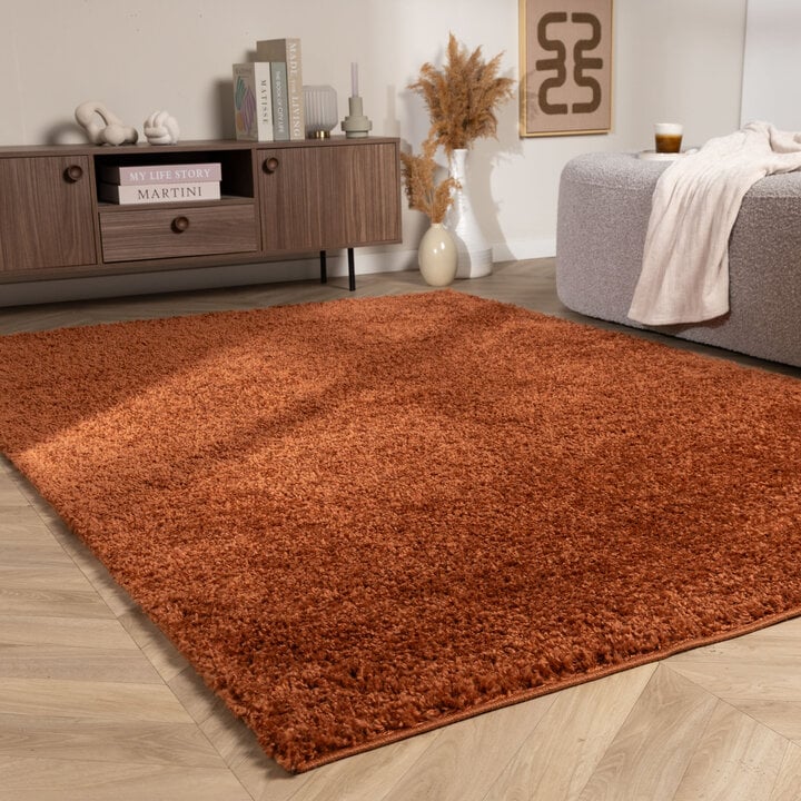 Teppich Hochflor - Wish Terracotta