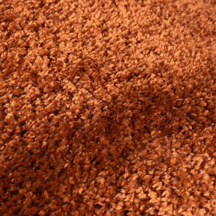 Teppich Hochflor Rund - Wish Terracotta - 3