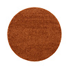 Teppich Hochflor Rund - Wish Terracotta - thumbnail 1