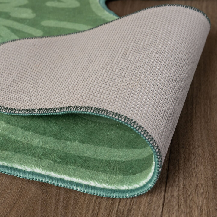Waschbarer Kinderteppich - Raf Croco Grün - 6