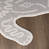 Waschbarer Kinderteppich - Raf Croco Grau - thumbnail 4