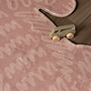 Waschbarer Kinderteppich - Raf Croco Rosa - thumbnail 2