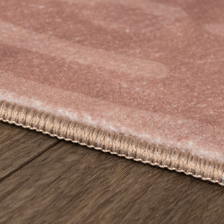 Waschbarer Kinderteppich - Raf Croco Rosa - 5
