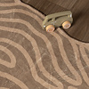 Waschbarer Kinderteppich - Raf Tiger Taupe - thumbnail 2