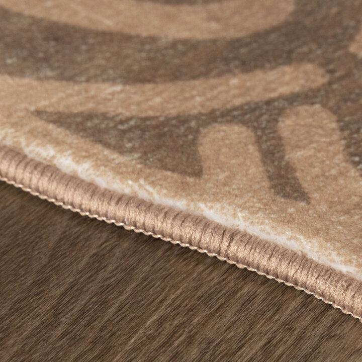 Waschbarer Kinderteppich - Raf Tiger Taupe - 5