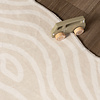 Waschbarer Kinderteppich - Raf Tiger Creme  - thumbnail 2