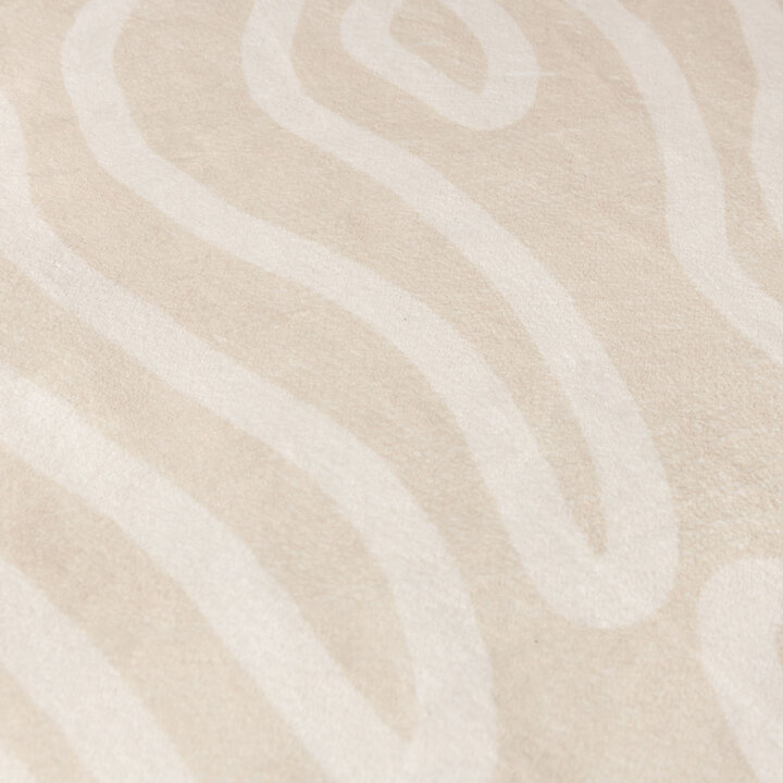 Waschbarer Kinderteppich - Raf Tiger Creme  - 3