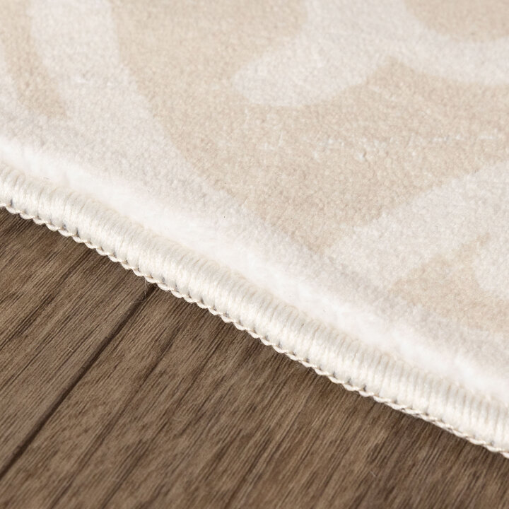 Waschbarer Kinderteppich - Raf Tiger Creme  - 5