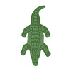 Waschbarer Kinderteppich - Raf Croco Grün - thumbnail 1