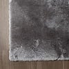 Waschbarer Flauschiger Teppich - Shimmer Grau - thumbnail 4