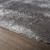 Waschbarer Flauschiger Teppich - Shimmer Grau - thumbnail 5