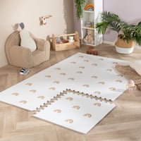 Puzzlematte - Alfie Rainbow Weiß