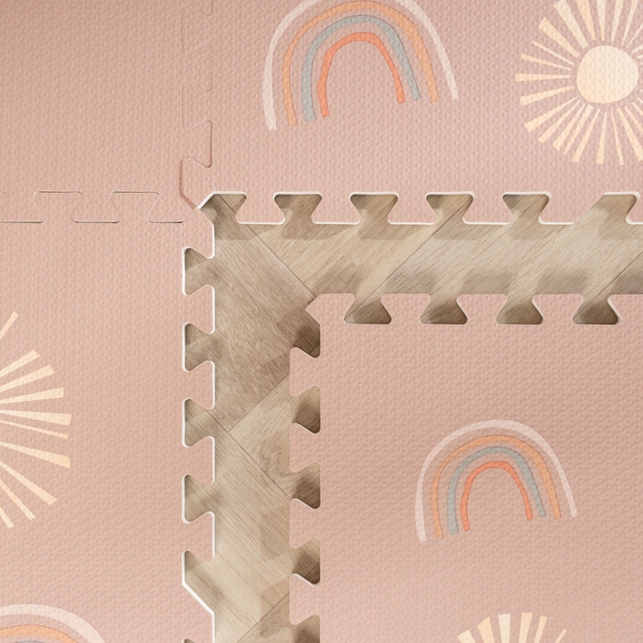 Puzzlematte - Alfie Sun Rosa - 4