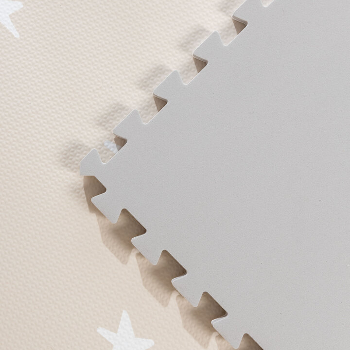 Puzzlematte - Alfie Stars Grau/Beige - 7