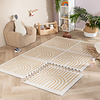 Puzzlematte - Alfie Grid Beige - thumbnail