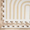Puzzlematte - Alfie Grid Beige - thumbnail 5