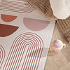 Puzzlematte - Alfie Arches Hellgrau Multi - thumbnail 1