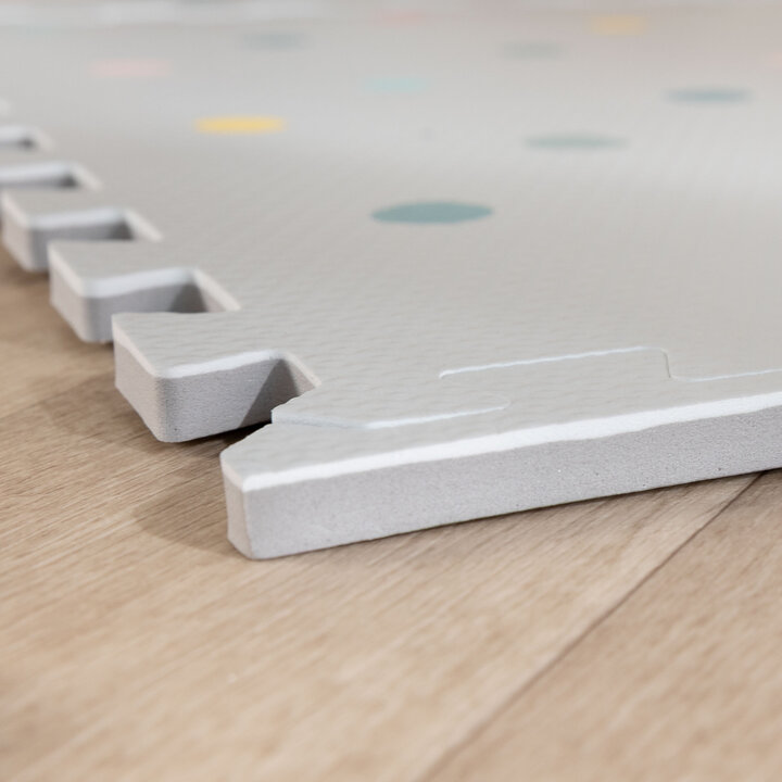 Puzzlematte - Alfie Dots Hellgrau - 4
