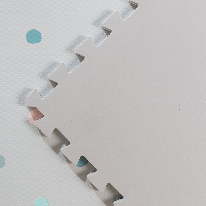 Puzzlematte - Alfie Dots Hellgrau - 6