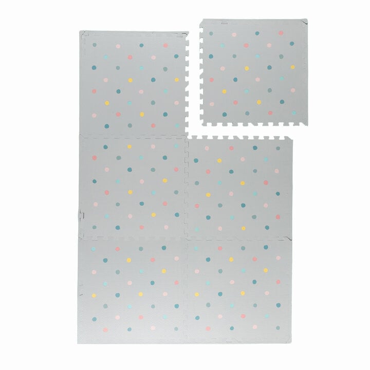 Puzzlematte - Alfie Dots Hellgrau - 1