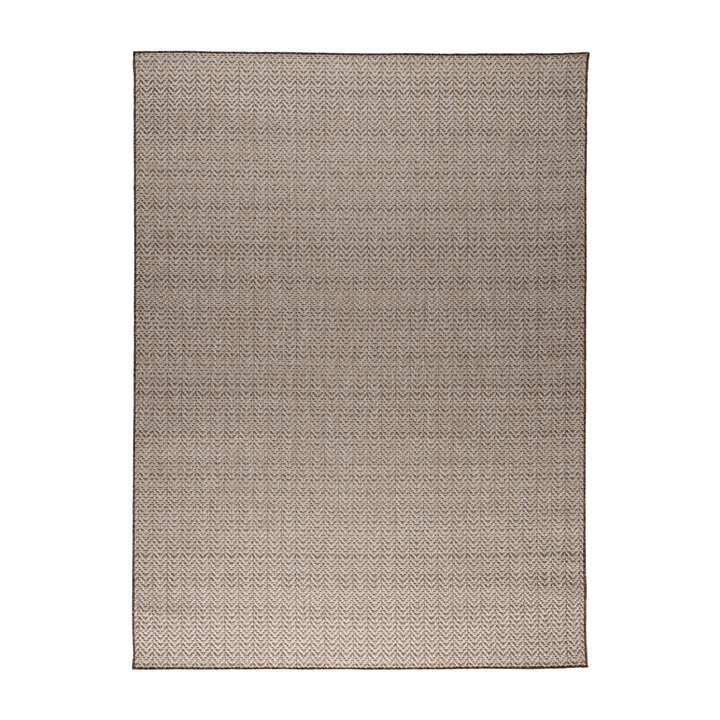 Garten Teppich - Nusa Lines Braun - 1
