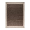 Garten Teppich - Nusa Border Braun Beige - thumbnail 1
