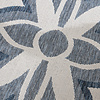 In- & Outdoor Teppich - Isla Medaillon Weiß Blau - thumbnail 3