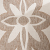 In- & Outdoor Teppich - Isla Medaillon Weiß Beige - thumbnail 3
