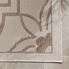 In- & Outdoor Teppich - Isla Medaillon Weiß Beige - thumbnail 4