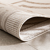 In- & Outdoor Teppich - Isla Medaillon Weiß Beige - thumbnail 6