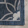 In- & Outdoor Teppich - Isla Medaillon Blau Weiß - thumbnail 4