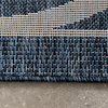 In- & Outdoor Teppich - Isla Medaillon Blau Weiß - thumbnail 5