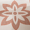 In- & Outdoor Teppich Rund - Isla Medaillon Weiß Rosa - thumbnail 3